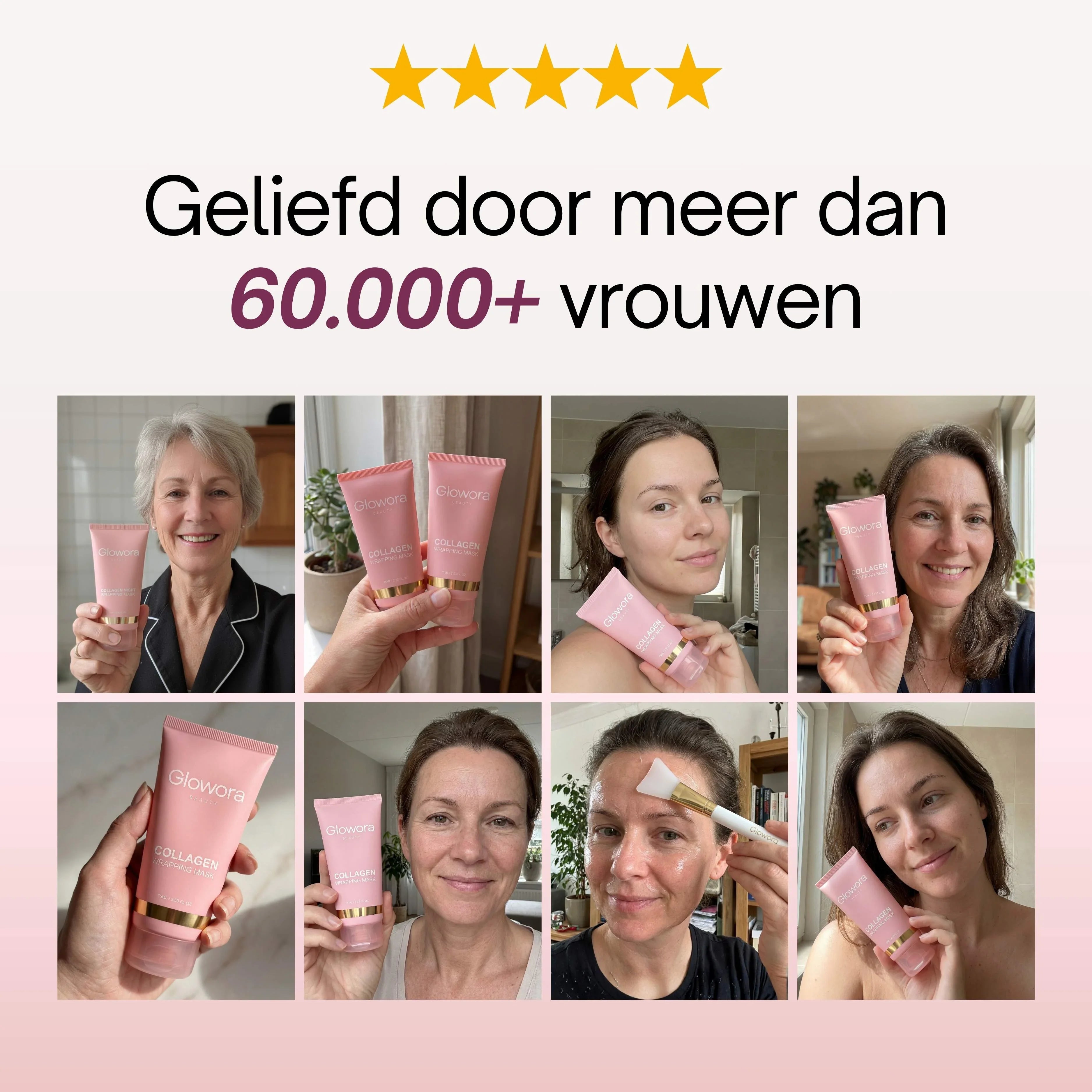 Slappe Hals Bio-Collageen Masker